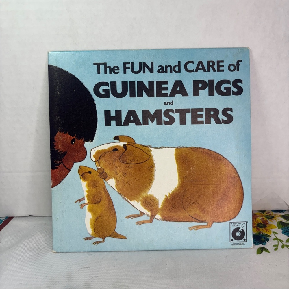 The Fun and Care of Guinea Pigs and Hamsters Record/Poster